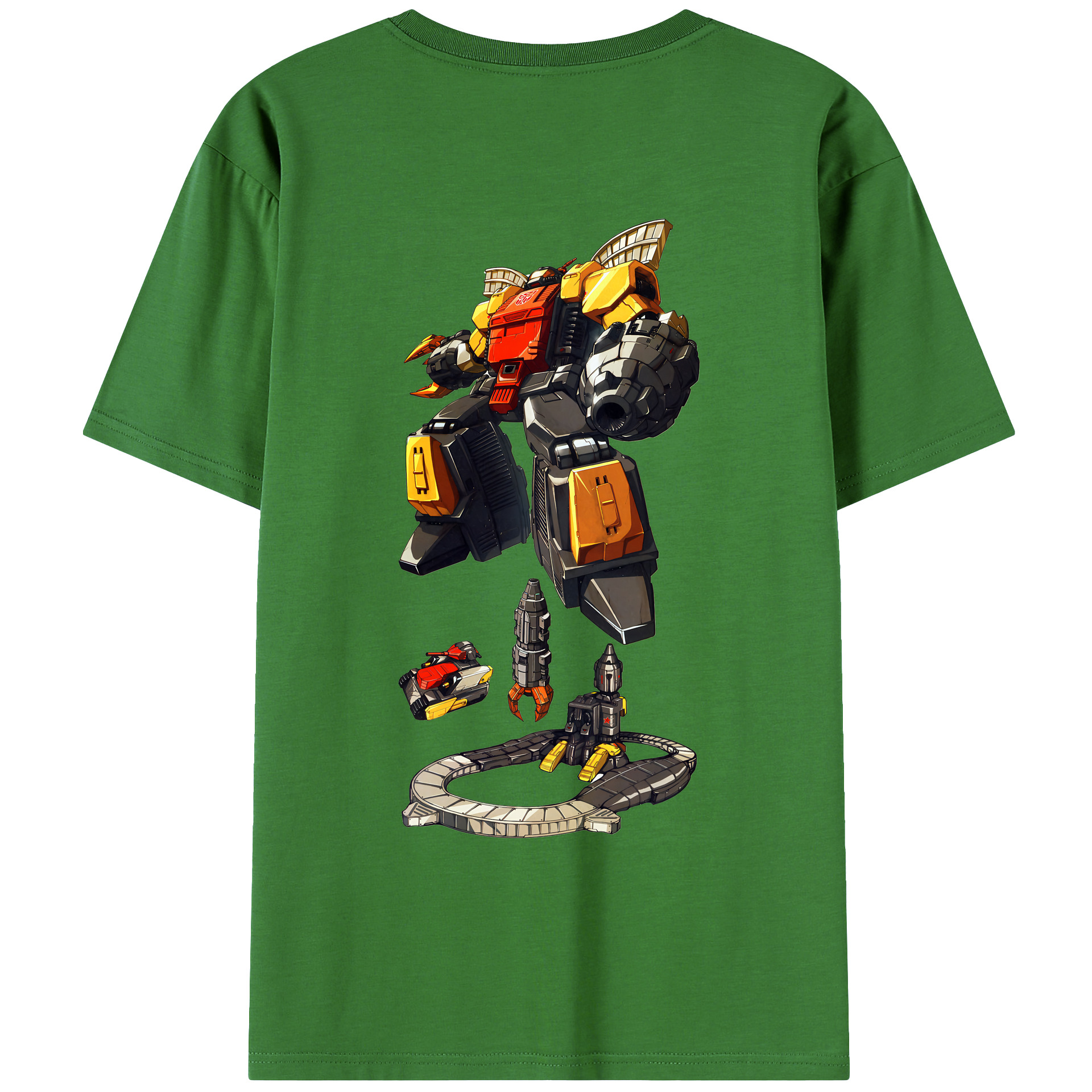 （画像用） Transformers トランスフォーマー レディース半袖Tシャツ(バックプリント)